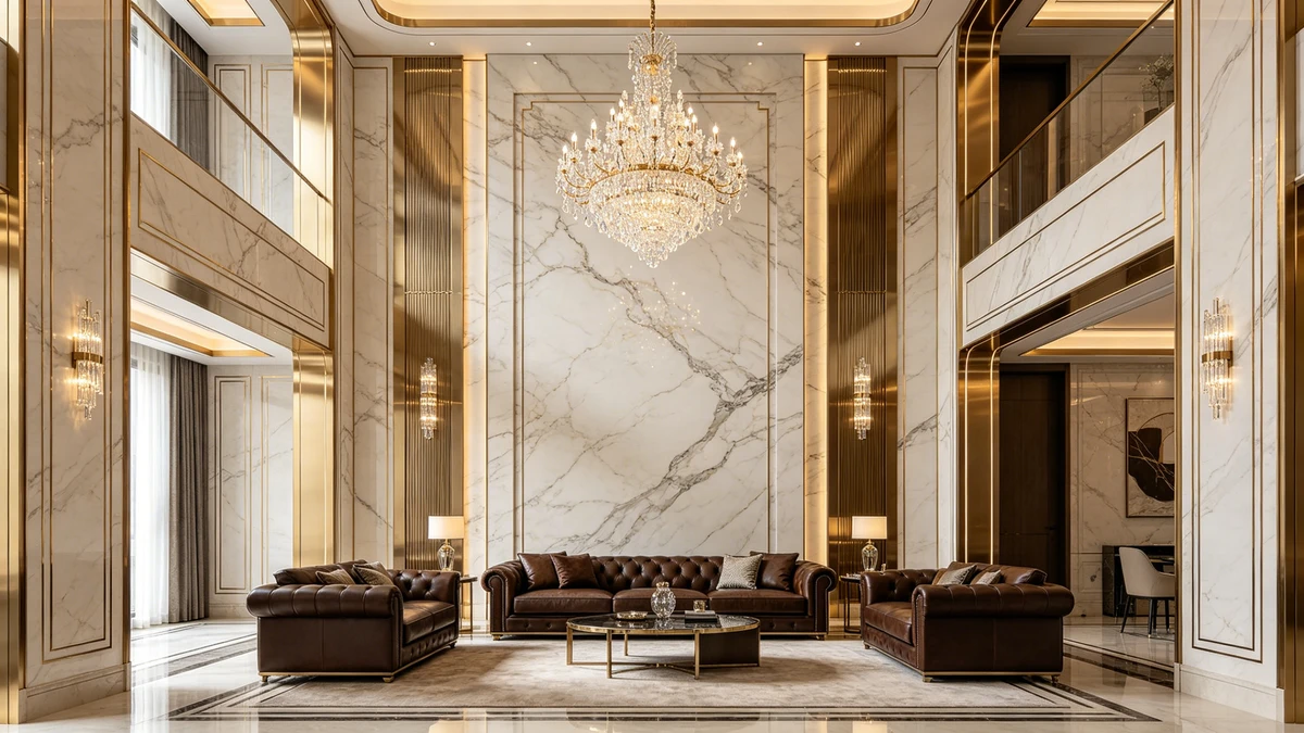 轻奢别墅风格示例1