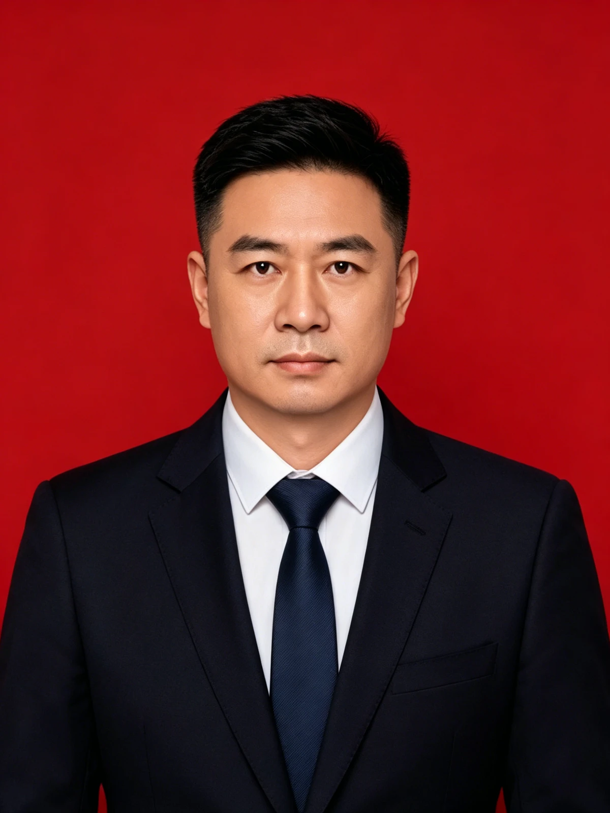 证件照原图团体照前示例照片