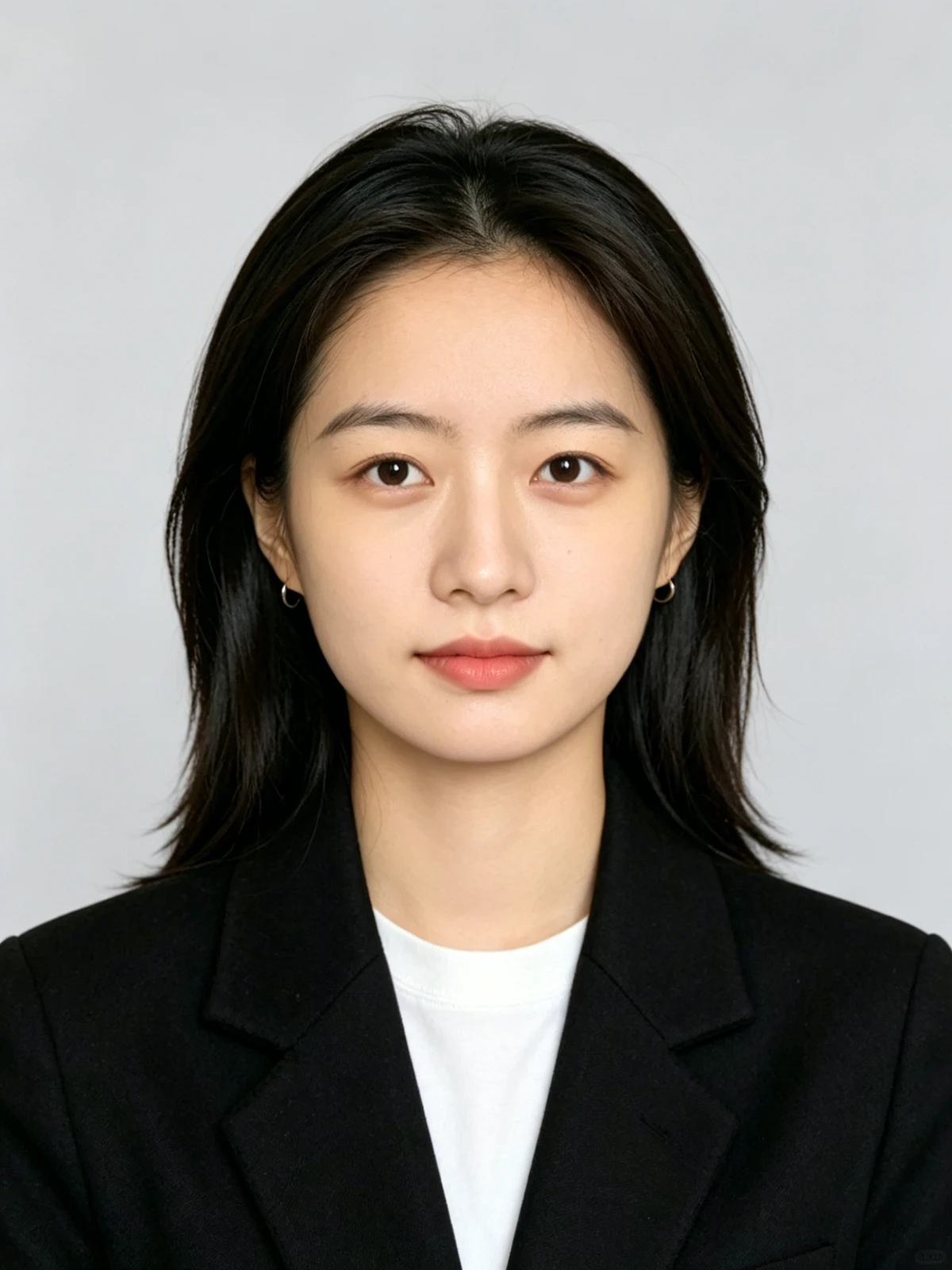 证件照原图比例不适前示例照片