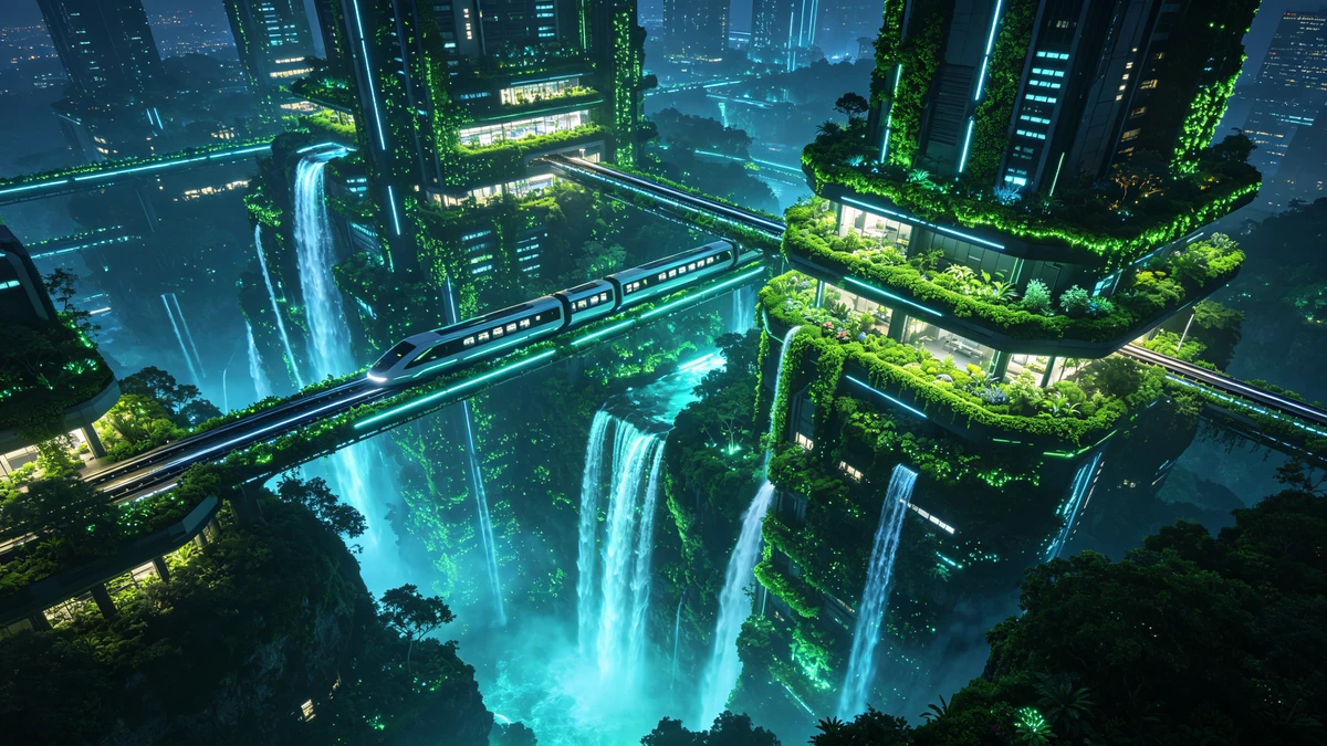 科幻风格场景绘制示例1