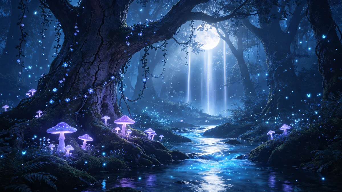 奇幻风格场景绘制示例1